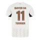 Bayer Leverkusen Martin Terrier #11 Replike Gostujuci Dres 2024-25 Kratak Rukav